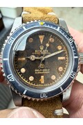Custom Seiko Mod • RLX Aged Submariner • 39mm